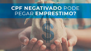 Símbolo de aprovação de crédito para pessoa negativada